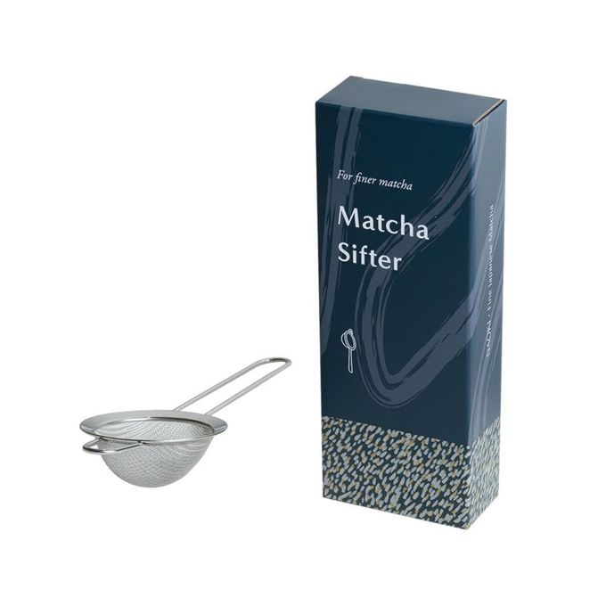 Naoki Matcha Large Stainless Steel Matcha Tea Sifter with Handle Matcha Set - Eliminate Clumps In Your Matcha Powder For Tastier Tea and Lattes - Image 1