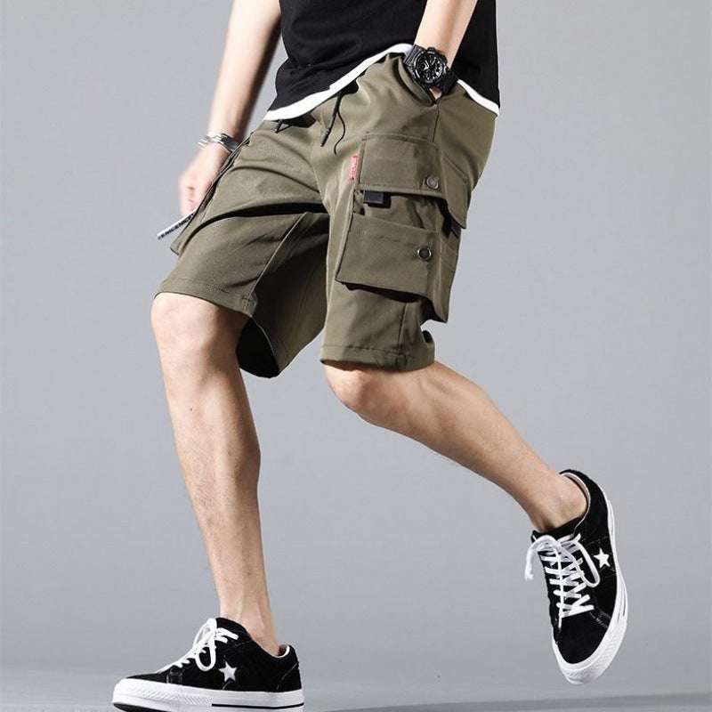 Japanese Trendy Loose-Fit Military green - Image 1