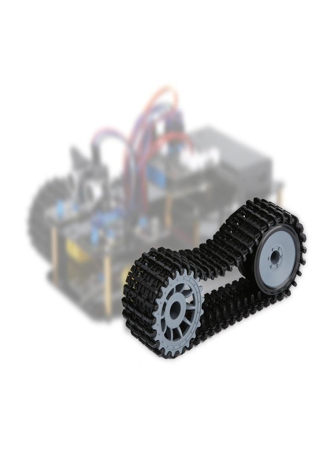 ACEBOTT Smart Car Kit Functions STEM Coding for Ages 13-16,16+ Tank Expansion Pack Track Smart Robot Tank Accessory Without Car - Image 2