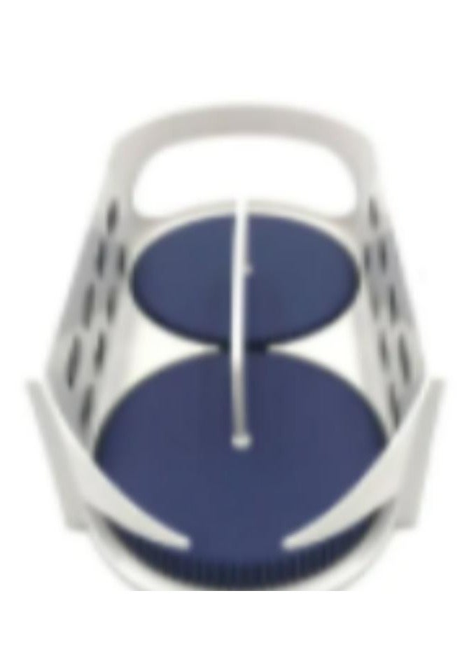 LOULUEN رف ثلاجة بنظام دفع تروس بزاوية 360 درجة