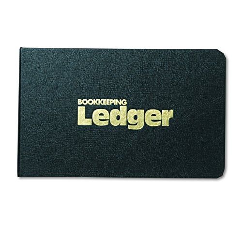 Rediform 63453 1" 4-Ring Ledger Binder with 100 Mini-Ledger Sheets and A-Z Index, 5" x 8.5" (Black) - Image 2