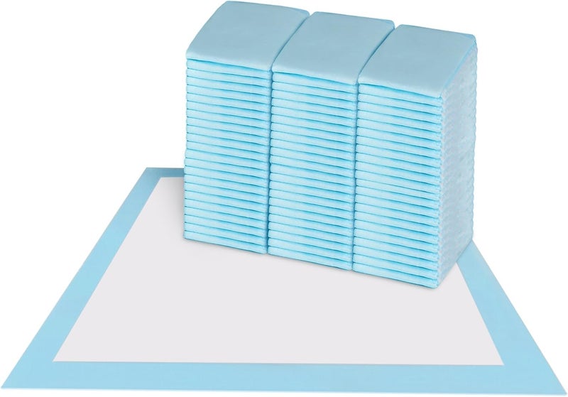 HALYARD HALYARD Disposable Standard Underpads Incontinence Bed Pads, 23 x24 Inches, Case of 200, Lt. Blue-Comfortable Chucks Pads, Disposable, for Adults-Soft Bed Pads for Elderly Patients 48820 Case of 200 