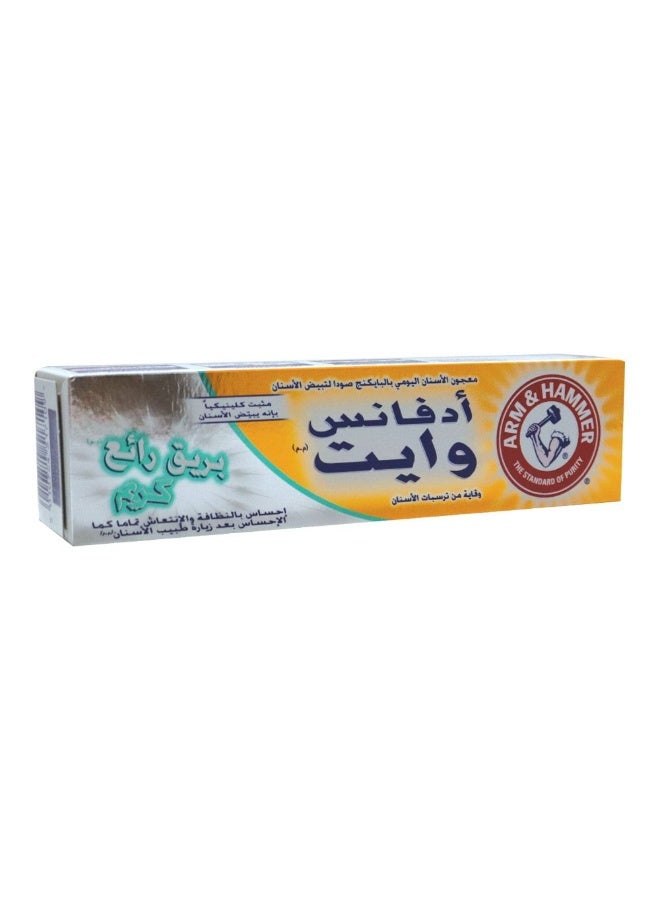 Arm & Hammer معجون أسنان أرم & هامر أدفانس وايت بريلينت سباركل كريم 115 جرام - Image 2