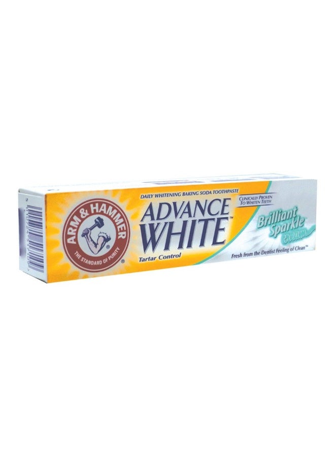 Arm & Hammer معجون أسنان أرم & هامر أدفانس وايت بريلينت سباركل كريم 115 جرام - Image 3