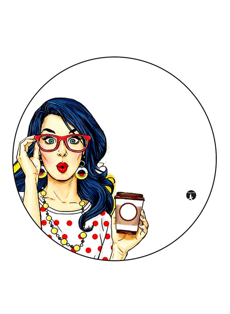 RKN Woman Printed Mouse Pad Multicolour