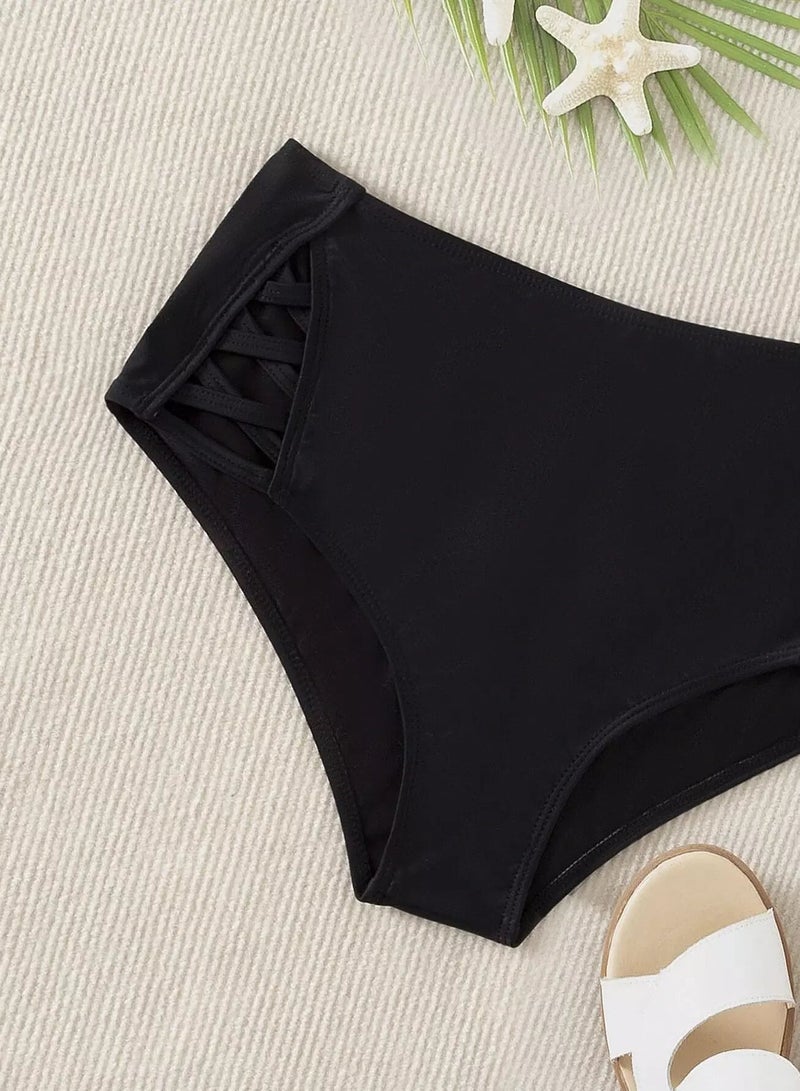 Generic Plain Crisscross Bikini Panty - Image 4
