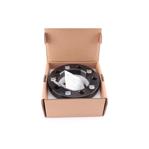 ZY WHEEL 4pcs 1.25" 6x5.5 to 6x5.5 Hub Centric Wheel Spacers 106mm Bore 12X1.5 Studs Compatible for Toyota Tacoma 4runner FJ Cruiser Land Cruiser Sequoia Lexus GX470 GX460 HL450 Black - Image 5