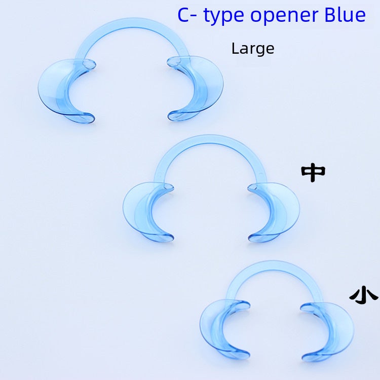 Generic Blue Orthodontic C-Retainer Dental Mouth Opener 