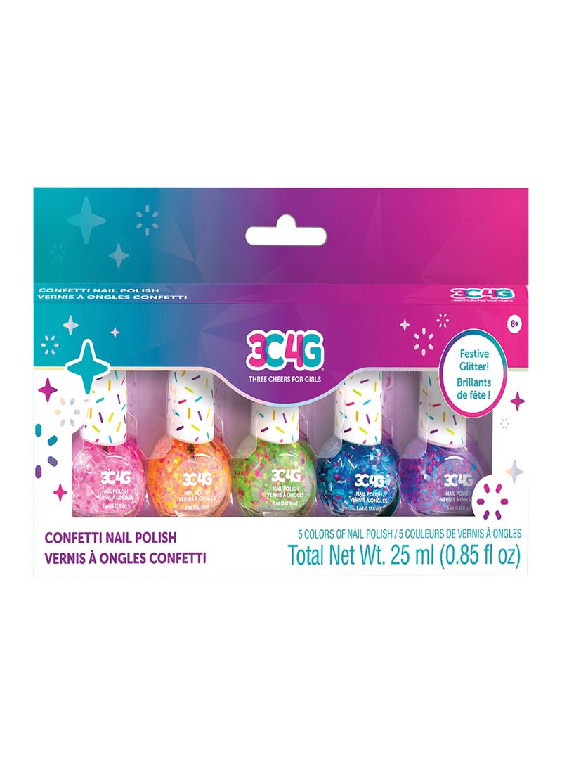 3 سي 4 جي 3 سي فور جي طلاء الأظافر مجموعه 5 قطع - Image 1
