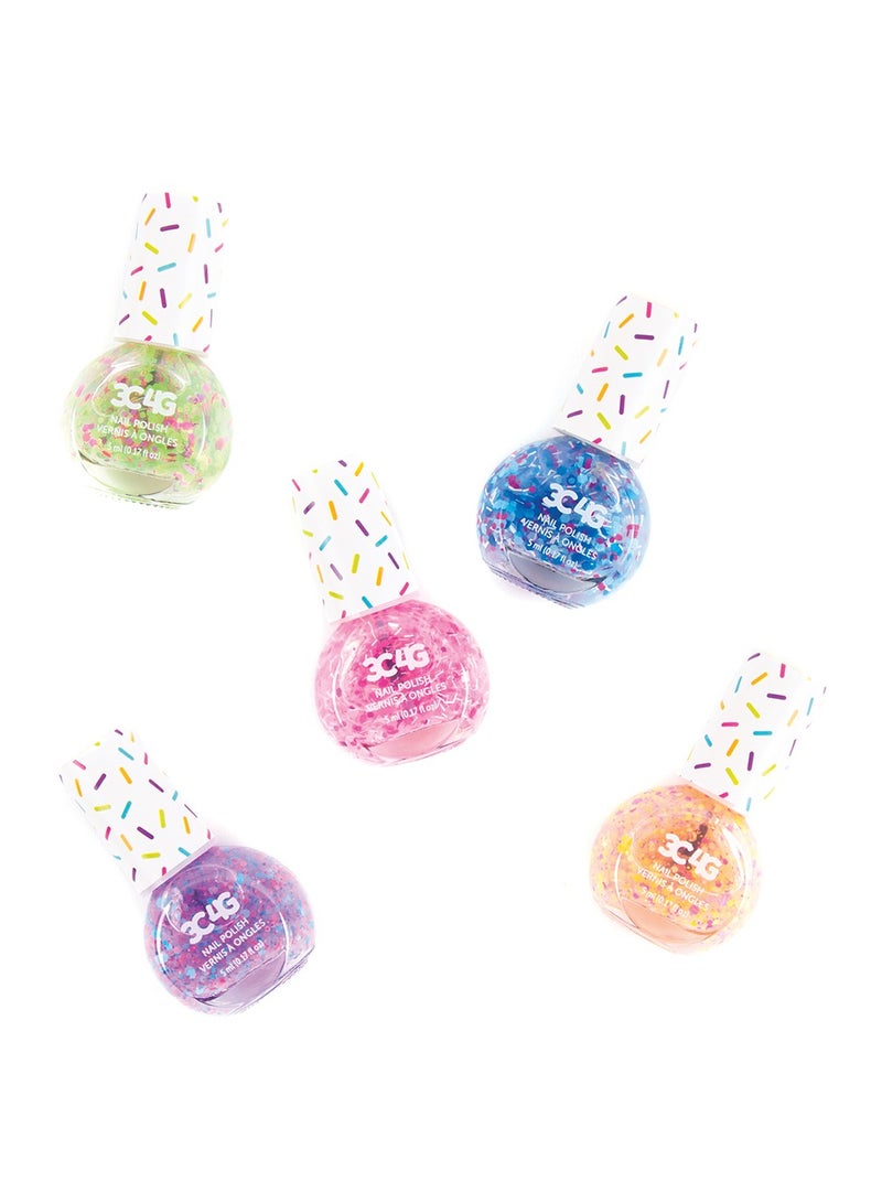 3 سي 4 جي 3 سي فور جي طلاء الأظافر مجموعه 5 قطع - Image 5
