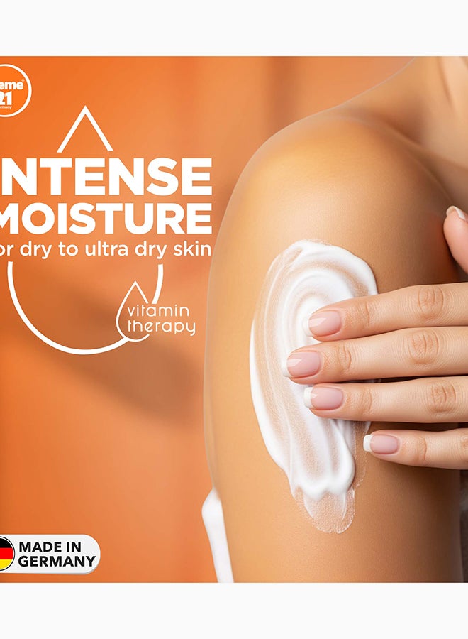 Creme 21 Body Lotion for Dry to Ultra Dry Skin - 600 ml | Deep Moisturization with Vitamin E & Almond Oil | Hydrating Formula for 24H Moisture Skin Care | Lightweight & Non Sticky | Made in Germany - Image 4