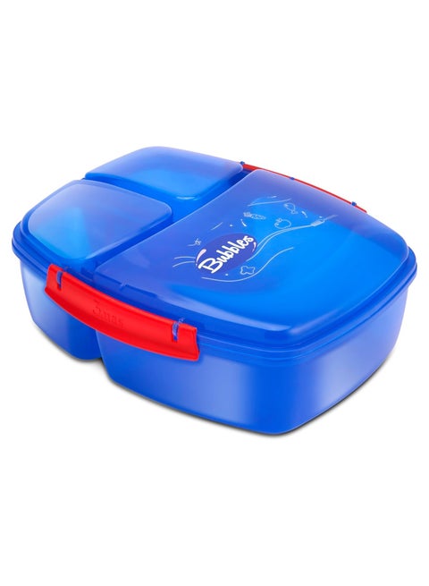 بابلز لانش بوكس (ماجيك) ازرق - متعددة الاشكال