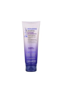Giovanni 2 Chic Damage Repair Shampoo for Damaged and Over-processed Hair with Blackberry and Coconut Milk, 8.5 fl oz 250 ml  - Image 2