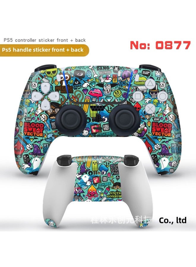 عام ملصق الألم من سلسلة جرافيتي لجهاز PS5 مع جيل من الانفجارات على الظهر-اللون: PS5BM-0877 - Image 1