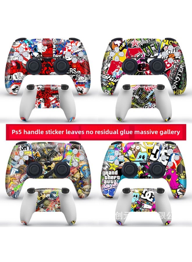 عام ملصق الألم من سلسلة جرافيتي لجهاز PS5 مع جيل من الانفجارات على الظهر-اللون: PS5BM-0877 - Image 2
