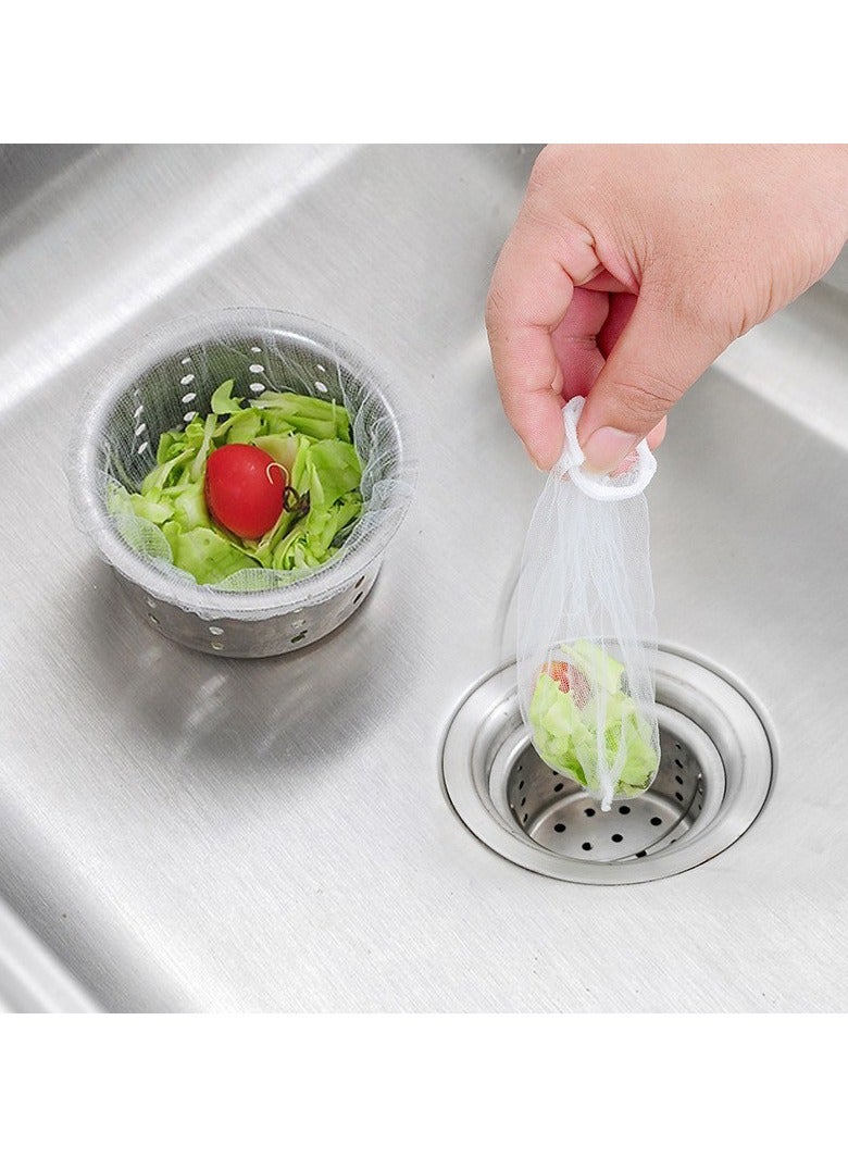 Kitchen Sink Strainer Bags Cookware Accessories Cleaning Supplies Kitchen Organizers Disposable Filter Bags for Collecting Food Waste Residue Garbage Leftover  - Image 1