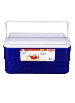 PRINCEWARE 14-Litre Ice Box Thermo insulated Picnic Cool Box-Thermo Keeper Container Expanded Cooler Fishing Ice Box (Blue,Red,Orange Mixed Colour)  - Image 1