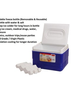 PRINCEWARE 14-Litre Ice Box Thermo insulated Picnic Cool Box-Thermo Keeper Container Expanded Cooler Fishing Ice Box (Blue,Red,Orange Mixed Colour)  - Image 5