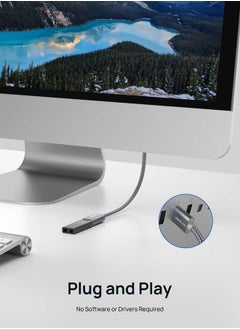JSAUX 2Pack 10FT+10FT USB 3.0 Extension Cable, Type A Male to Female USB Extender Cord Nylon Braided Compatible with Webcam, Camera, Phone, USB hub, Mouse, Keyboard, Printer, Hard Drive, Xbox-Grey  - Image 3