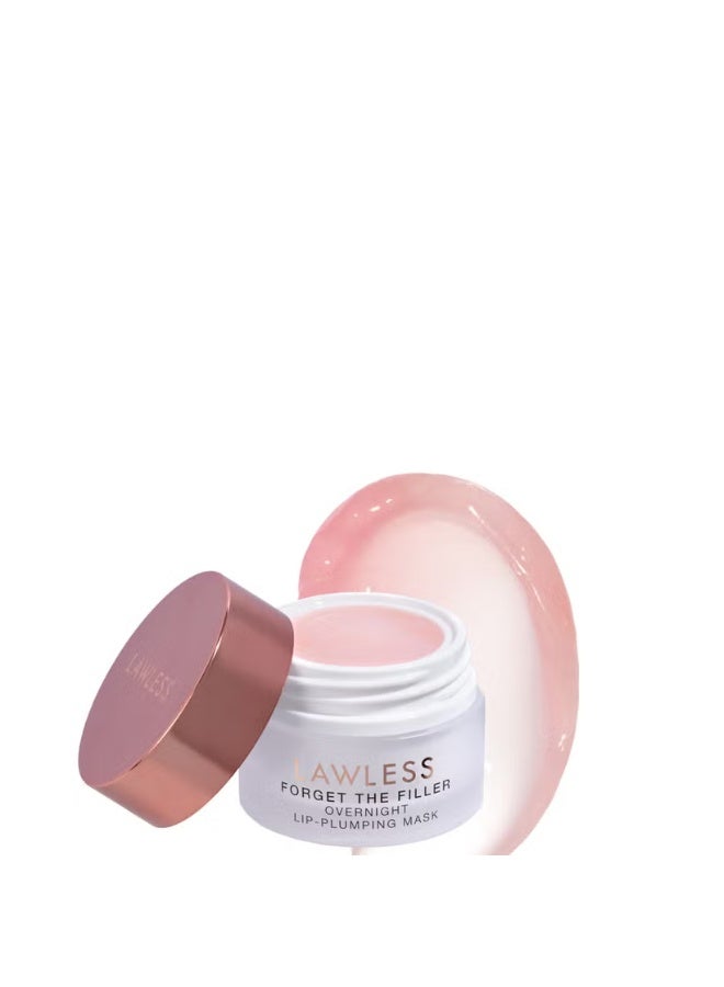LAWLESS BEAUTY Forget The Filler Overnight Lip Plumping Mask - Sweet Dreams - Image 1