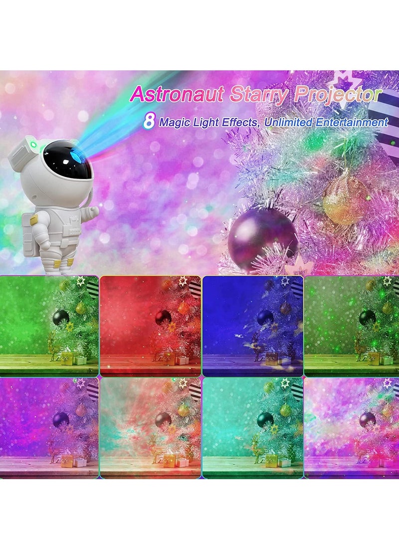 Space Buddy Projector, Astronaut Light Projector, Star Galaxy Night Lights, Nebula Galaxy with Timer and Remote, Kids Gaming Room Bedroom Decor, Christmas, Great Gift for Kids - Image 3
