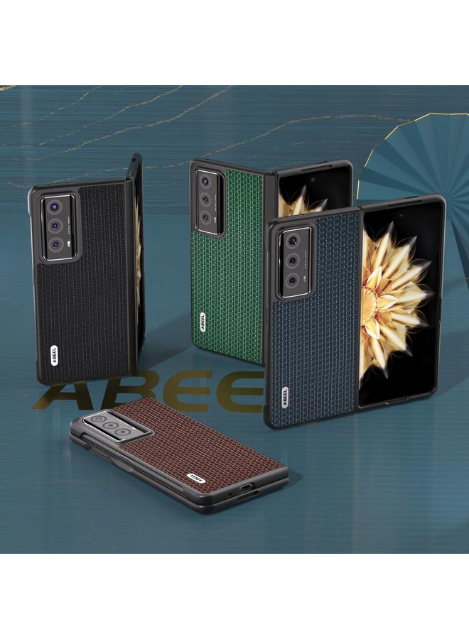 اس-توب جراب هاتف Honor Magic V2 من ABEEL مصنوع من الجلد الأصلي الفاخر - Image 5