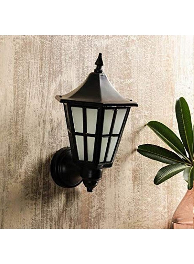 DarkVision Matte Black Wall Light Lamp Modern or Contemporary Fixture Ideal for Bedside, Bedroom Living Room, Kitchen, Bathroom and Home Decor (B22 Holder) (Without Bulb) (Hurricane) - Image 2