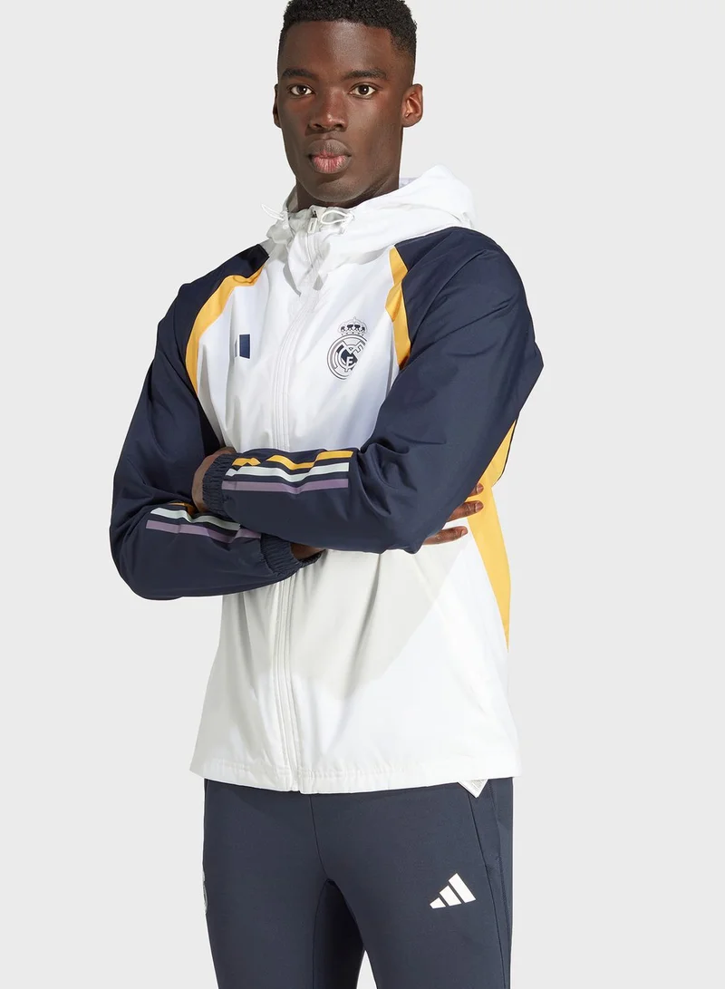 Adidas Real Madrid All-Weather Jacket