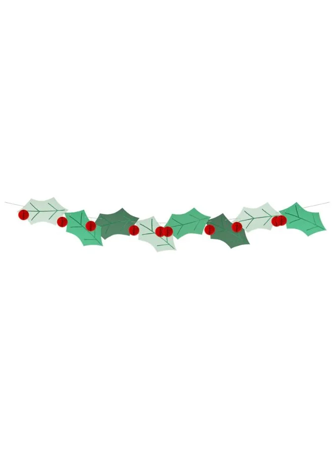 Meri Meri Honeycomb Holly Garland