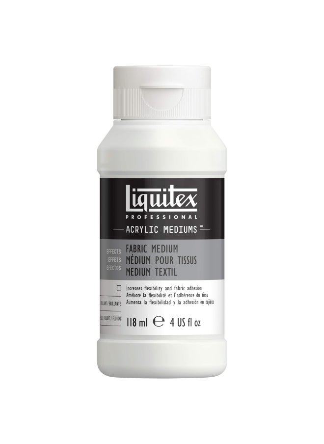 Liquitex Liquitex Professional Effects Medium  4 Fl Oz  Pack Of 1   Fabric Medium  - Image 1