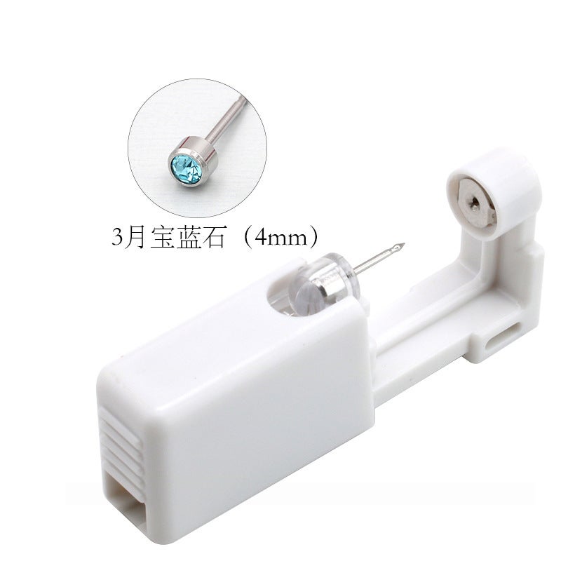 Second-Generation Disposable Ear Piercing Tool, Ear Piercing Gun, Ear Stud Gun, Ear Piercing Device, Ear Gun For Piercing Ear Cartilage And Creating Ear Holes - Image 1