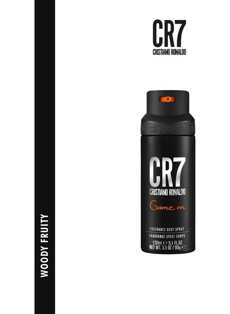 كرستيانو رونالدو بخاخ جيم اون للجسم للرجال من سي ار 7، 5.5 اونصة - Image 2