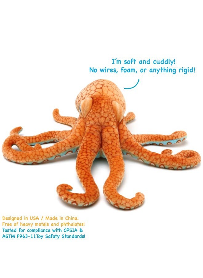 TigerHart VIAHART Olympus The Octopus | 18 Inch Stuffed Animal Plush | by Tiger Tale Toys - Image 5