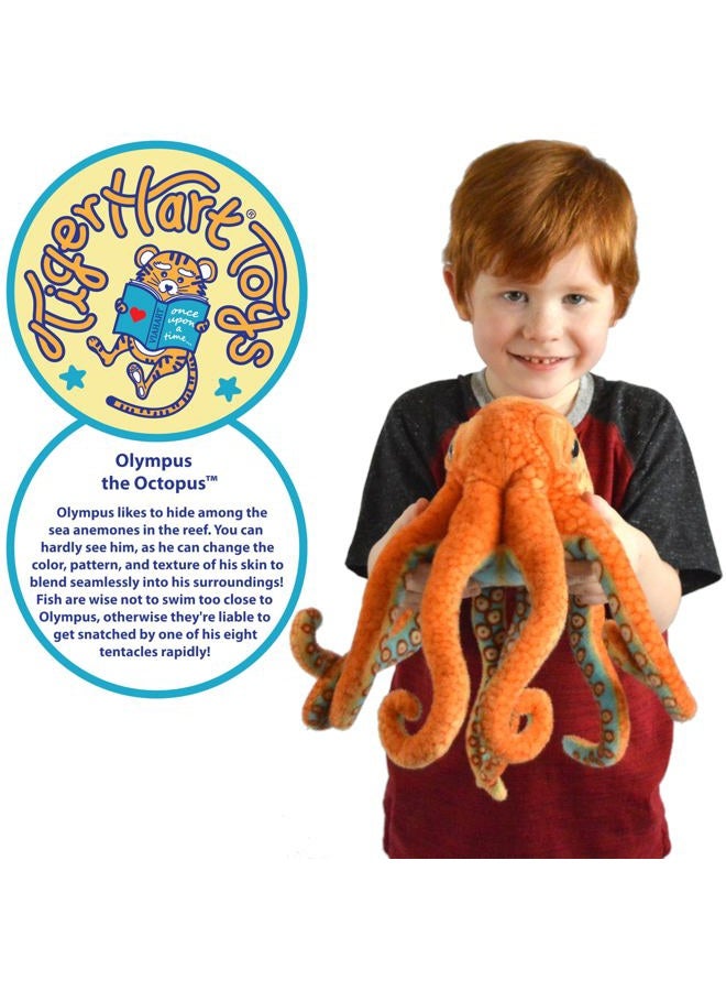 TigerHart VIAHART Olympus The Octopus | 18 Inch Stuffed Animal Plush | by Tiger Tale Toys - Image 3