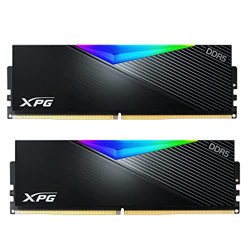 ADATA XPG Adata Lancer RGB 32GB (1 * 32GB) DDR5 6000 Mhz CL 30-40-40 1.35V Desktop Ram Memory - AX5U6000C3032G-CLARBK - Image 1