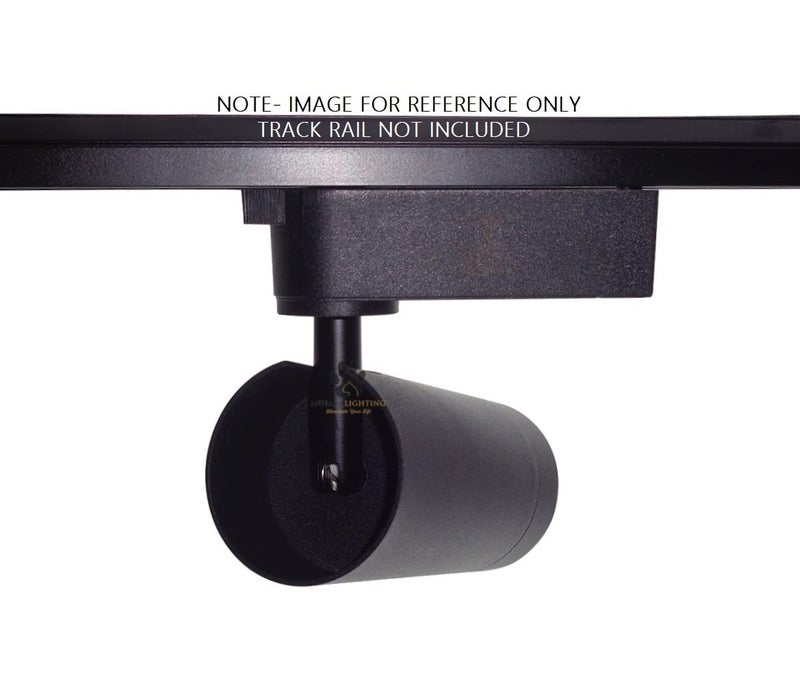 Mufasa 12 Watts Black Body Rose Gold Finish LED Track Light Spot Light/Focus Light (for Track/TrackRail System) | Track Rail NOT Included | (Warm White) - Image 5
