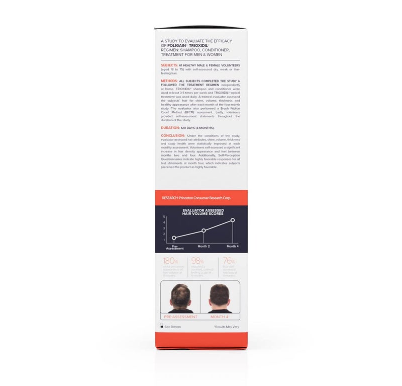 FOLIGAIN Foligain Triple Action Conditioner For Thinning Hair, Volumizing Conditioner for Men, 8 Fl. Oz. - Image 3