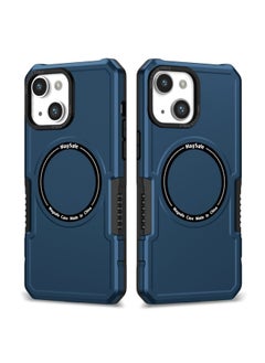 Generic Case Cover For iPhone 13 MagSafe Shockproof Armor Phone Case Dark Blue 