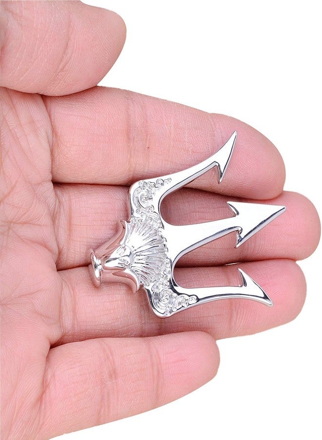 canjoyn Vintage Alloy Trident Cravat Pin Brooch Pin Lapel Collar Pin Business Shirt Suit Stick Pins - Image 4