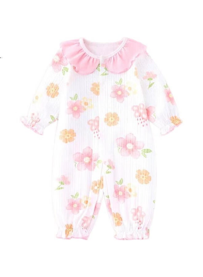 Deesha Baby Romper Newborn Spring Summer Long Sleeve Crawling Suit Infant Boys Girls Four Seasons Cotton Underwear - Image 2