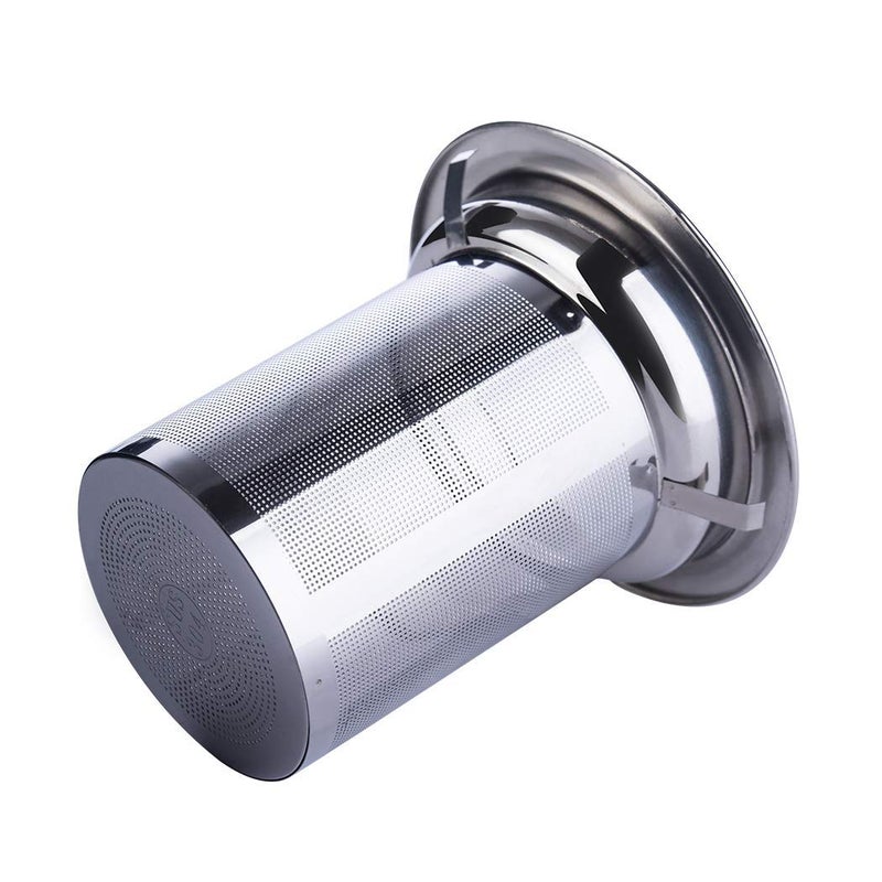 BIG CART Glass KettleTeapot with Stainless Steel Infuser Lid Borosilicate Glass Tea Kettle Stovetop Safe Blooming Loose Leaf Teapot - Image 2