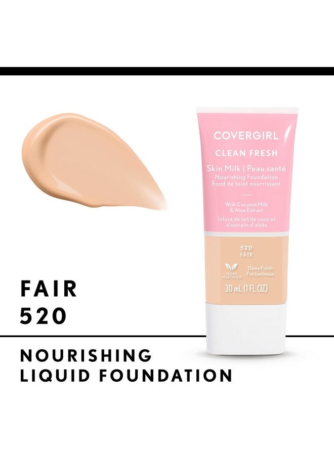 CoverGirl COVERGIRL Clean Fresh Skin Milk Foundation, Fair, 1 Fl Oz (Pack of 1) (packaging may vary)  - Image 3