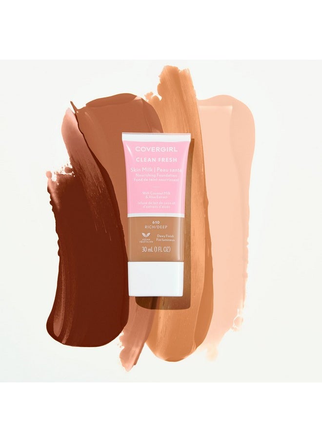 CoverGirl COVERGIRL Clean Fresh Skin Milk Foundation, Fair, 1 Fl Oz (Pack of 1) (packaging may vary)  - Image 5