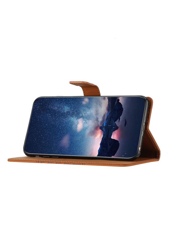 اس-توب جراب لهاتف OPPO Reno8 Pro 5G مصنوع من الجلد المنقوش بالألماس مع حبل تعليق - Image 5