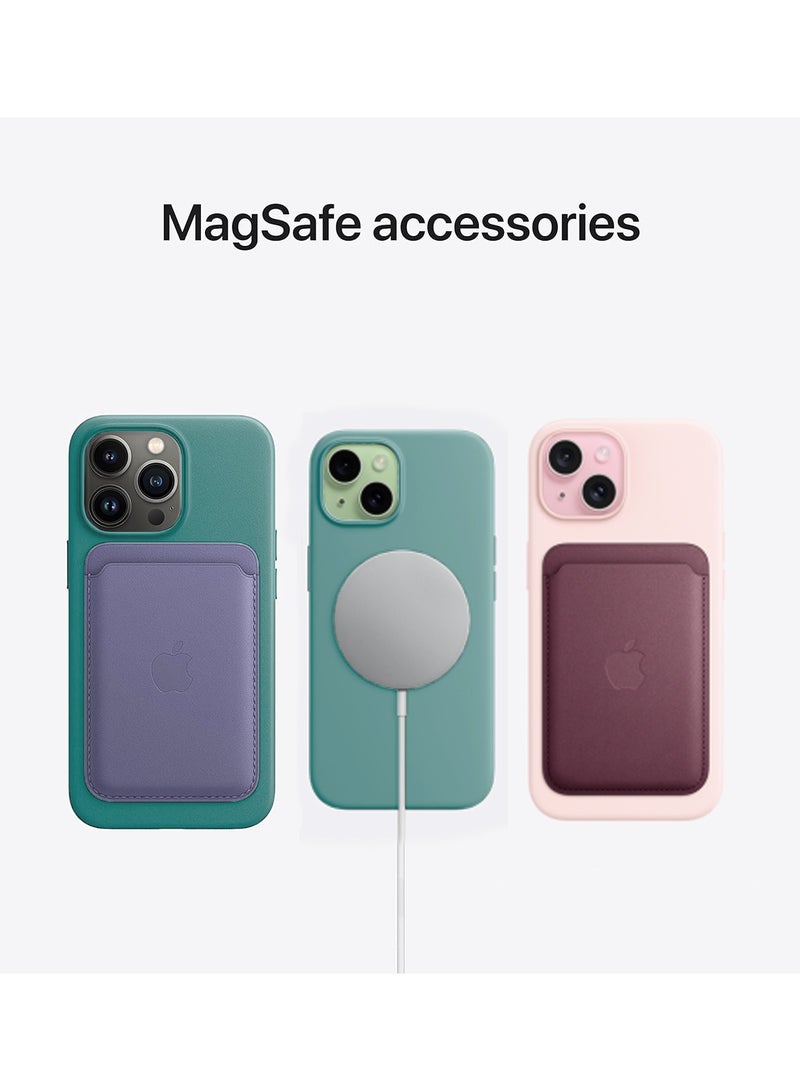 Wtech Soft Liquid Silicone Case Cover With MagSafe For Apple iPhone 15 Plus 2023 Sea Green - Image 3