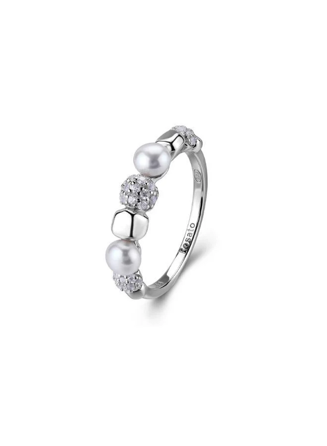 Rosato Azzurra Sterling Ring