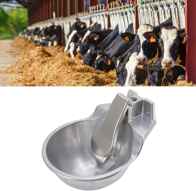 Automatic Livestock Drinking Bowl, Aluminum Alloy Thickened Animal Water Trough, Durable Cattle Drinking Fountain with Constant Flow for Dogs Sheep Goats Horses Cows - Image 5