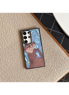 Nanjing Hongshan Forest Zoo For Samsung S25Ultra Phone Case 24 Chao Brand S23 Hard Protective Case-Color:Nanjing Red Mountain Forest Zoo (fishing Master-lancang) Side Word Black Frame Hard Shell-Applicable Models:Samsung Galaxy S23 Ultra