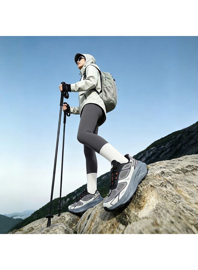 Scaler Lightweight Carbon Fiber Outdoor Trekking Pole Professional Trail Running Hiking Folding Walking Stick Cane - Image 3