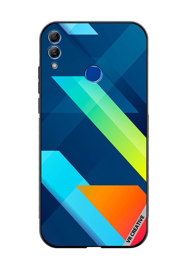 Protective Case Cover For Honor 10 Lite Texture Design Multicolour